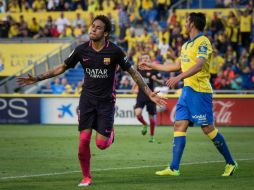 Los catalanes lideran la Liga española con un partido más y los mismos puntos que el Real Madrid, segundo lugar general. AFP / D. Martin