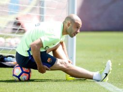 Las pruebas realizadas a Mascherano han confirmado la lesión y la evolución del jugador en los próximos días marcará su disponibilidad. FACEBOOK / FC Barcelona