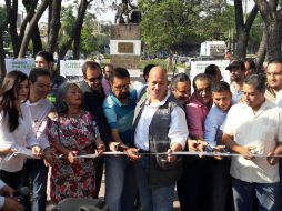 Este lunes, el alcalde Enrique Alfaro entrega obras en avenida Chapultepec, de Niños Héroes a Washington. TWITTER / @GuadalajaraGob