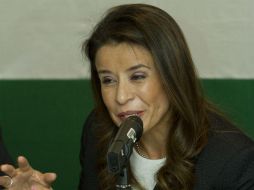 Marcela Andrade manifestó que los estados van a tener que generar sus presupuestos con base a sus resultados. NTX / ARCHIVO