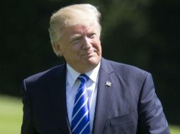 Donald Trump informó en una serie de tweets el haber compartido información con Rusia, alegando tener 'el derecho absoluto'. EFE / M. Reynolds