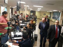 Videgaray se reunió con los titulares de los once consulados mexicanos establecidos en Texas. NTX /