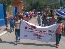 La etnia zoque se opone a la exploración petrolera en su territorio. FACEBOOK / nofrackingmx