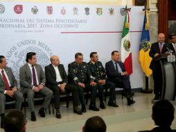 El comisionado habló durante la Primera Sesión Ordinaria Zona Occidente de la Conferencia Nacional del Sistema Penitenciario. TWITTER / @SEGOB_mx