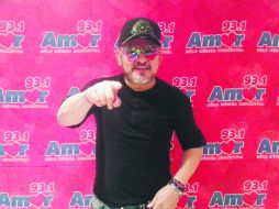 El intérprete se encuentra preparando un disco que califica como intenso. EL INFORMADOR / R. Romero