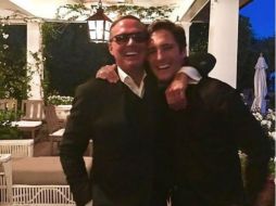 En la instantánea aparecen abrazados y sonrientes. INSTAGRAM / diegoboneta