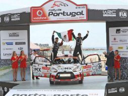 El mexicano impuso las mejores condiciones de su manejo y de su vehículo más competitivo. NTX / ESPECIAL