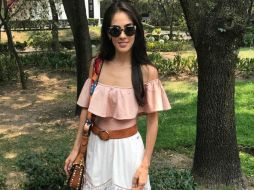 Usuarios pidieron a la actriz que cuidara su peso. INSTAGRAM / sandraecheverriaoficial