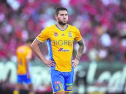 Con la regla 108 los entrenadores podían llamar a 10 jugadores extranjeros (como es el caso de André-Pierre Gignac) por encuentro. MEXSPORT /