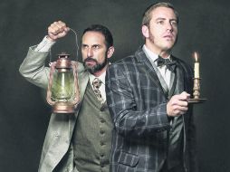 Protagonistas. Pablo Valentín y Juan Diego Covarrubias comparten el escenario. ESPECIAL /