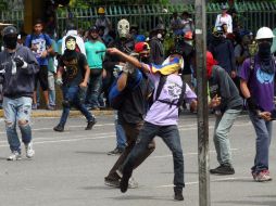 Los inconformes padecieron la ‘gran represión’ policial contra la manifestación. NTX / J. Cohen