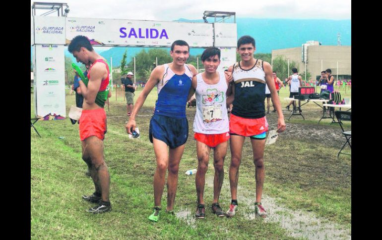 Los pentatletas cerraron la actividad en el Campeonato Nacional Juvenil con una cosecha de dos medallas de oro y tres de bronce. TWITTER / @codejalisco