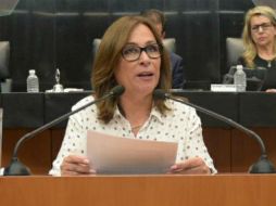 Rocío Nahle sostuvo que la PGR debe investigar la denuncia de la Fepade sobre los videos donde se involucra a su partido. TWITTER / @GPMorena63
