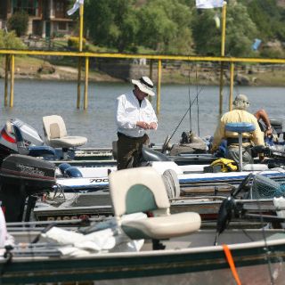 Buena pesca de Lobina, ayer en Chapala