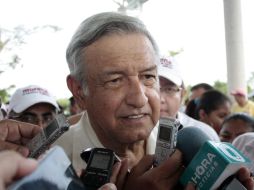 Mañana, López Obrador cerrará campaña con Delfina en la ciudad de Nezahualcóyotl. SUN / ARCHIVO