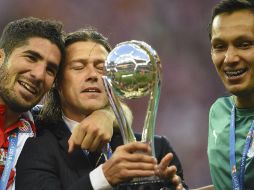 Almeyda es el cuarto entrenador extranjero que se corona con el Rebaño. MEXSPORT / O. Aguilar