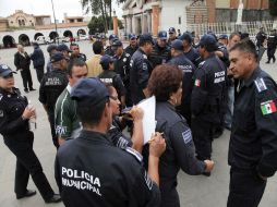 Los uniformados salieron de su cuartel alrededor de las 14:00 horas de este miércoles. NTX / ARCHIVO