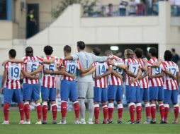 El Atlético ha trabajado durante los últimos meses en dos escenarios a la hora de planificar la próxima temporada. AP / ARCHIVO