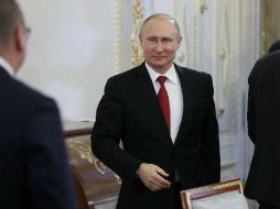 Vladimir Putin afirma que Rusia ha afrontado intentos de dañar sus intereses legítimos, sin mencionar a ningún país en concreto. EFE / Y. Kotchekov