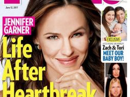 La revista muestra a Garner sonriente junto al texto 'La vida después del desamor'. INSTAGRAM / people