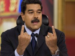 El error de Maduro se convirtió en tendencia en las redes sociales. AP / ARCHIVO