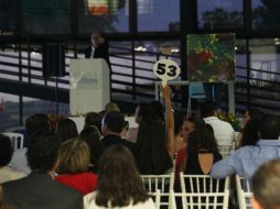 El precio promedio de las obras fue de 2 mil 500 y 4 mil 500 pesos; una pintura de Fernando Sandoval fue vendida en 30 mil pesos. EL INFORMADOR / G. Gallo