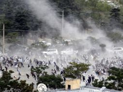 El presidente Ghani condenó el ataque cometido contra los dolientes y afirmó que ‘el país está bajo ataque’. EFE / J. Jalali