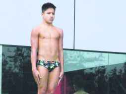Campeón. Osmar Olvera se llevó dos metales en las pruebas de trampolín de tres metros. TWITTER / @codejalisco