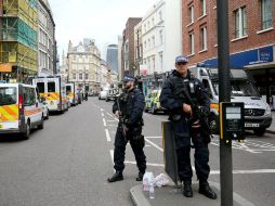 Autoridades reforzaron la seguridad policíaca tras ataques en Puente de Londres y el popular mercado de Borough. NTX / R. Alarcón