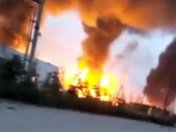 El hecho tuvo lugar a primera hora de la madrugada del lunes en las instalaciones de la compañía Linyi Jinyu. ESPECIAL /