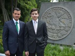 El muchacho de 17 años ganó el primer lugar en el Global Student Entrepreneur awards. NTX / ESPECIAL