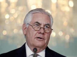 Tillerson señala que las partes deben realizar esfuerzos de buena fe para resolver los agravios mutuos. AP / J. Martin