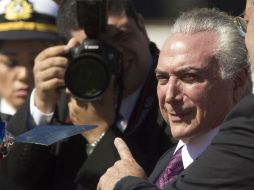 Michel Temer afronta un juicio que puede anular su mandato si se demuestra que la campaña de 2014 fue financiada ilegalmente. EFE / J. Alves