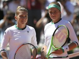 La rumana Simona Halep, preclasificada tercera, se mide a la joven promesa del tenis femenino. AP / D. Vincent