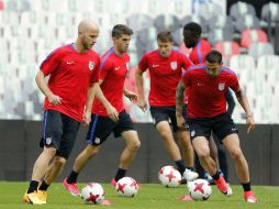 El conjunto estadounidense marcha en tercer lugar de la eliminatoria mundialista. EFE / J. Méndez