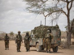 El Ejército keniano se encuentra desplegado en la zona próxima a la frontera somalí para intentar contener la entrada de yihadistas. AFP / ARCHIVO