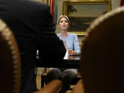 Ivanka Trump reconoce que la vida política todavía la sorprende y que hay un nivel de maldad que no esperaba. AP / ARCHIVO