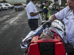 Seis elementos mueren en el lugar, dos más son trasladados a un hospital, pero uno muere más tarde. EL INFORMADOR / ARCHIVO