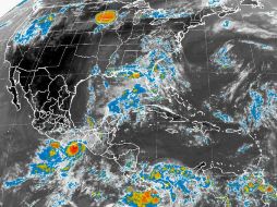Se espera que ‘Calvin’ se continúe desplazando hacia el oeste-noroeste. TWITTER / @conagua_mx
