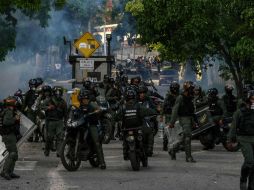 Desde el 1 de abril Venezuela vive una oleada de protestas a favor y en contra del Gobierno de Nicolás Maduro. EFE / C. Hernández