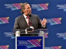 El responsable de las finanzas públicas de México enfatiza la necesidad de tener estrategias de desarrollo en Centroamérica. NTX / ESPECIAL