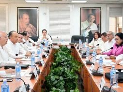 Autoridades de México y Cuba firmaron un convenio de colaboración este jueves. TWITTER / @JoseNarroR