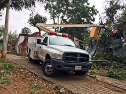 Las lluvias causadas por ''Beatriz'' y ''Calvin'' provocaron algunos daños en la entidad. NTX /