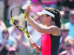 Enfocada. Johanna Konta persigue su tercer título del año y quiere hacerlo en suelo inglés. AP / J. Giddens