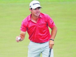 Eficaz. Brian Harman firmó ayer una tarjeta de 67 golpes para liderar por un impacto el US Open. AFP / G. Shamus