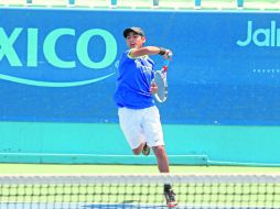 Categoría de 14 años. Javier Aranda (foto) venció ayer en la Final a Joaquín García. EL INFORMADOR / G. Gallo