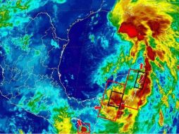 El meteoro avanza al noroeste, con vientos máximos de 65 kilómetros por hora y rachas de hasta 85. TWITTER / @conagua_clima