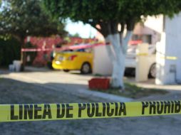 En el sitio se encontraron entre 10 y 20 casquillos calibre 9 milímetros. ESPECIAL /