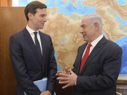 Netanyahu dio la bienvenida a Kushner, a quien Trump ha encomendado la misión de mediar entre Palestina e Israel. EFE / A. Gershom