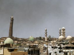 La mezquita de Al Nuri era de los monumentos históricos más importantes de Mosul. AFP / A. al-Rubaye
